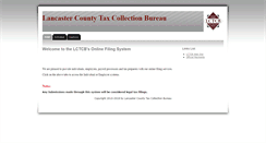 Desktop Screenshot of lctcb.localtaxonline.org